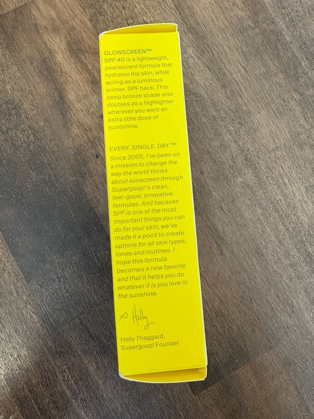Supergoop Glow Screen Sunset 1.7 fl. oz. NWT